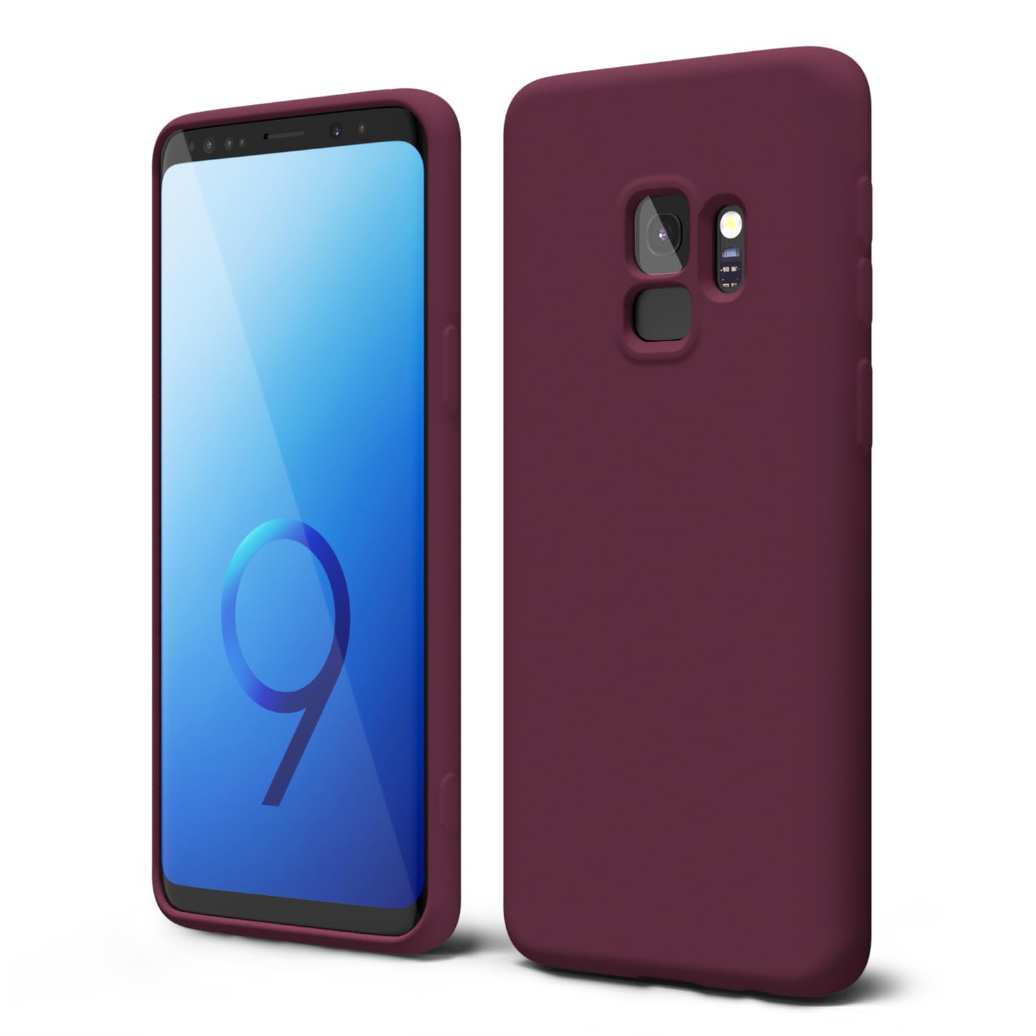 oakxco for Samsung Galaxy S24 Ultra Phone Case Liquid Silicone, Neon Bright Solid Color, Thin Slim Soft Rubber Gel Matte TPU Plain Simple Cover for Women Girl Cute, Hot Pink Fuchsia — view 320