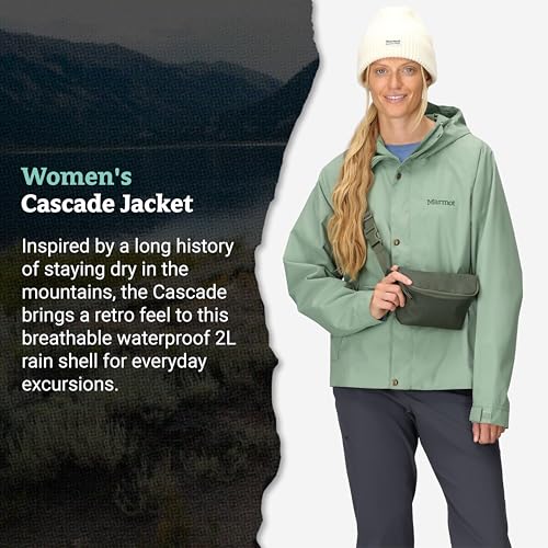 Image of MARMOT Women's Cascade Durable & Waterproof Rain Jacket