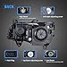 VLAND Projector Headlights Compatible with Chrysler 300/300C 2011-2014 2nd Gen LD w/Dynamic Animation Blue Running Light w/Sequential Turn Signals Need 9005 Bulbs Kit for High/Low Beam