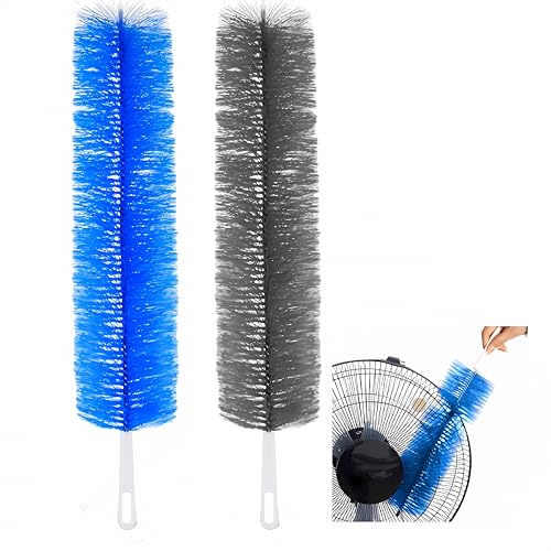 Fan Cleaner BrushFan Brush Cobweb Duster Microfiber Duster Ideal for Ceiling Duster Household Duster CurtainsFan Cleaner for Box Fan2PCS