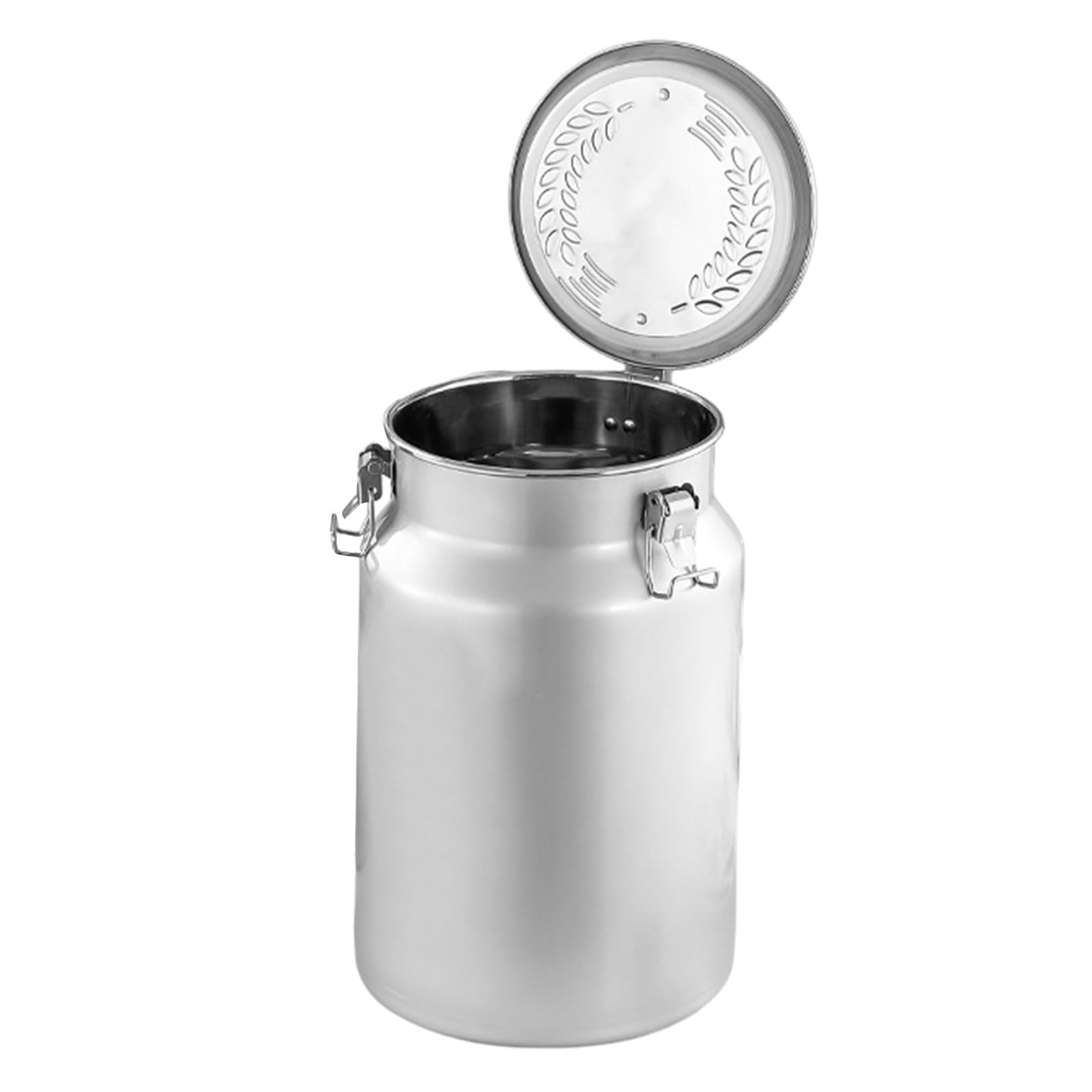 AIZYRLYR Milk Can with Sealed Lid, Portable Milk Jug with Handle, Milk Bucket Airtight Container for Milk, Wine, Water, Home Kitchen Use,10L 22×30cm