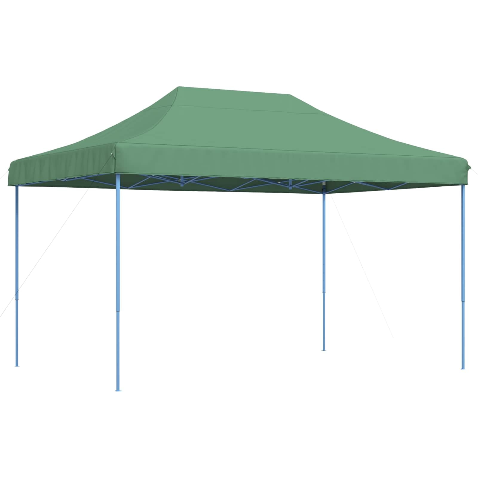 vidaXL Tienda de Fiesta Plegable Pop-Up Verde 440x292x315 cm