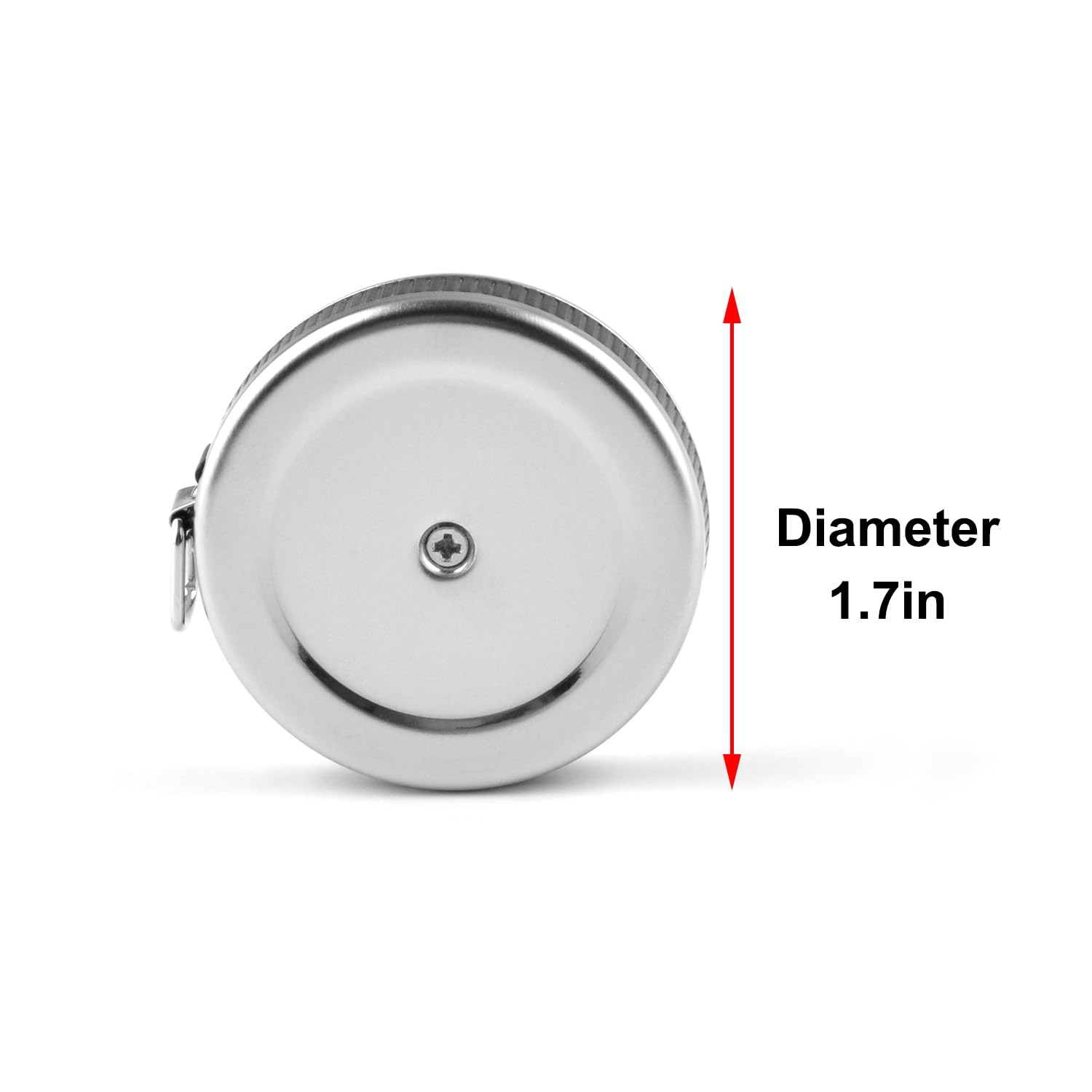 1/4" x 80" Mini Imperial Pi Diameter Circumference Tape Measure, Diameter Measurement Range is up to 25 inches, Use for Measuring Cylindrical Objects(Pipe Tape, Tree Tape)
