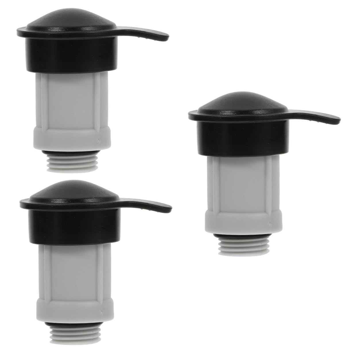 INOOMP 3piezas Adaptador De Aire para Válvula De Piscina Elevada Reemplazo Fácil De Instalar Tapa Compatible para Piscinas Suelo