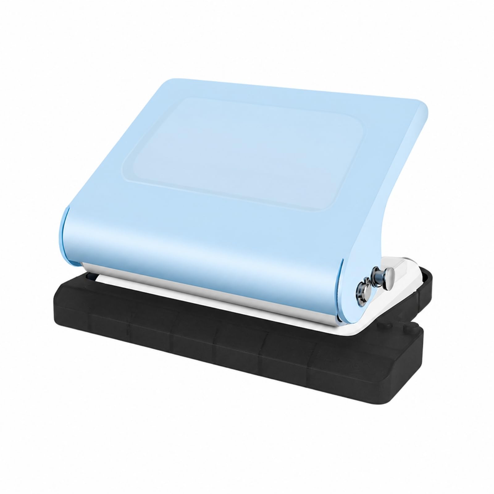 Perforatore a 10 Comp Perforatore con Coperchio a Cerniera Facile da Usare Perforatrice per Impiegati D'ufficio,