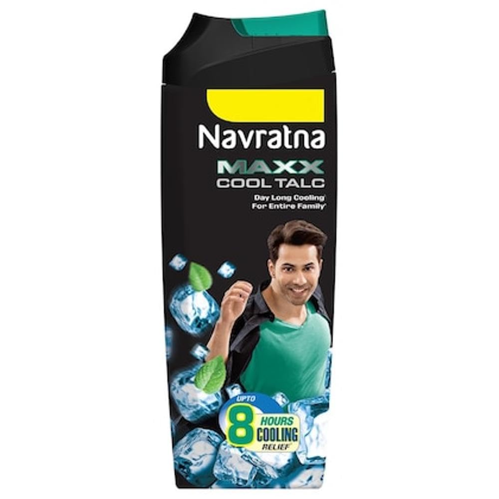 Navratna Maxx Cool Talc Powder, 200 g