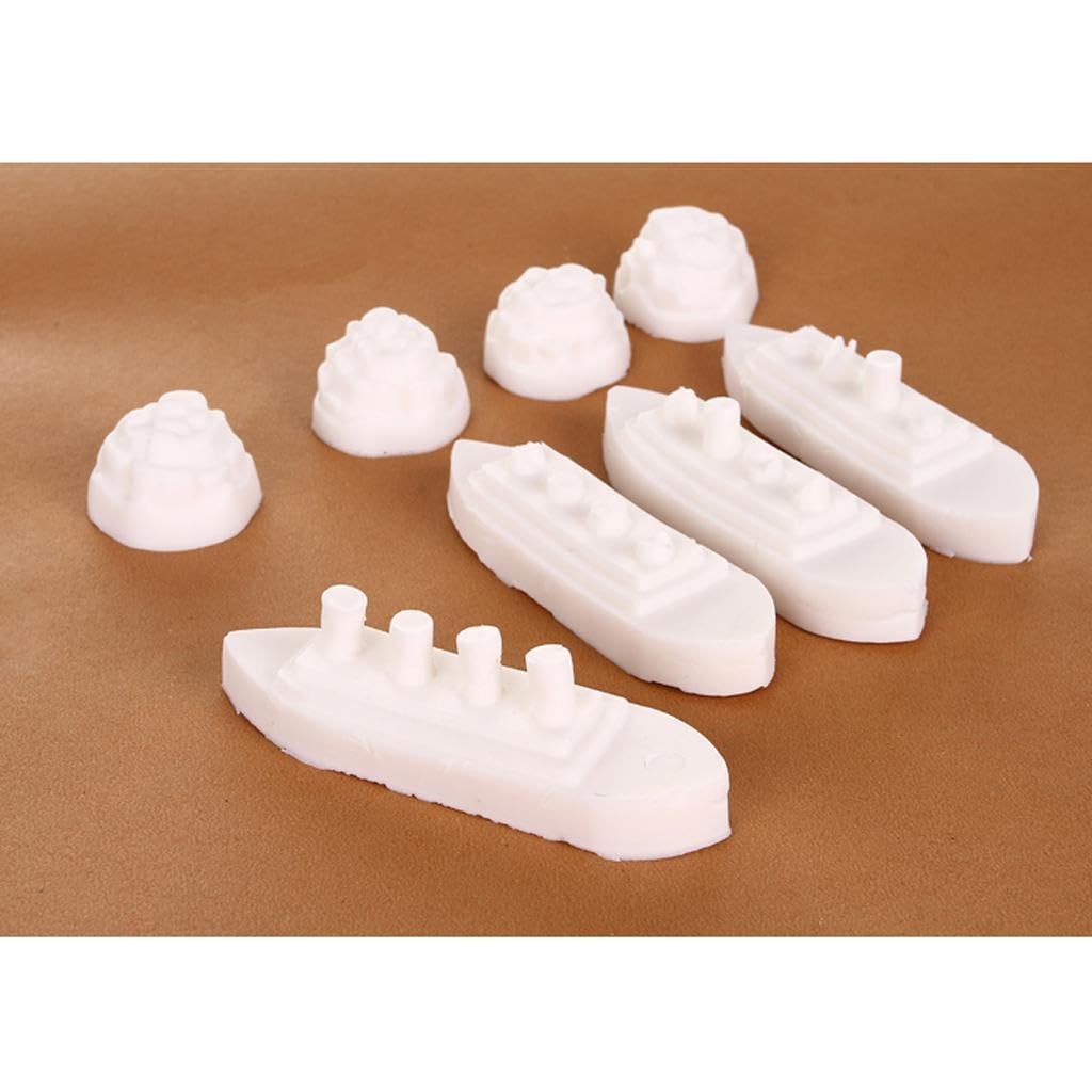 Herbruikbaar Siliconen Ice Cube trays Carving Mold Mold Titanic gevormd