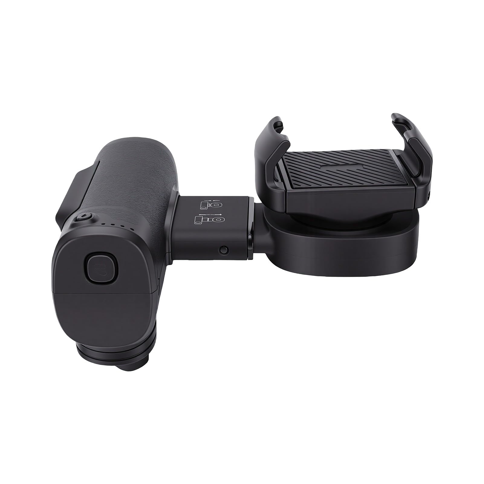 Soporte Ajustable Estabilizador para Teléfono, Empuñadura Selfie, for | Agarre mejorado para mayor estabilidad, modos de iluminación, sencillo, revestimiento de silicona, montaje con rosca de