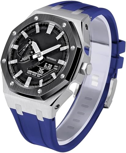 Kit d'accessoires GM2100 GA2100 boîtier montre acier bracelet caoutchouc agate