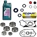 Produktbild Motor-Regenerationsset für Simson S51 - Kr51-2 Schwalbe - 4 Gang - mit SNH Motor Kugellager - Dichtsatz - Getriebeöl GL 80W - Hylomar Flüssigdichtung - Wellendichtringe - Verschlussstopfen (1-011)