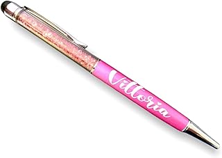 Penna Glitter stile Swarovski personalizzata von il tuo nome. Idea regalo unica