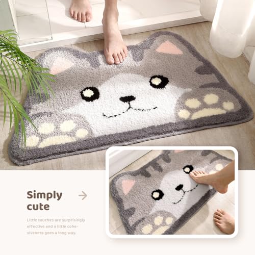 Molesun Cute Cat Bath Mat - Image 3