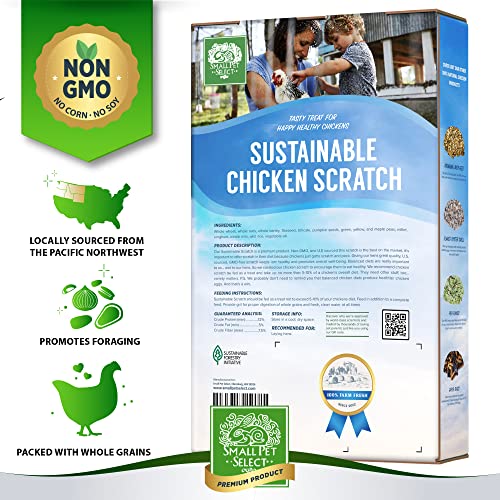 Small Pet Select Sustainable Chicken Scratch 20lb miniatura 2