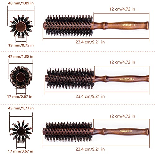 Spazzola Tonda in Setole di Cinghiale Pennello