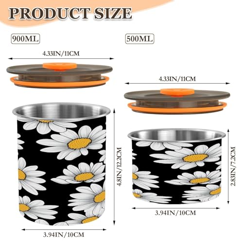 Contenedor de acero inoxidable para café al vacío Qilmy 17oz miniatura 3