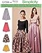 Produktbild Simplicity Schnittmuster, 7099.R5 -Rock selber nähen [Damen, Gr. 40-48] auch für Anfänger geeignet