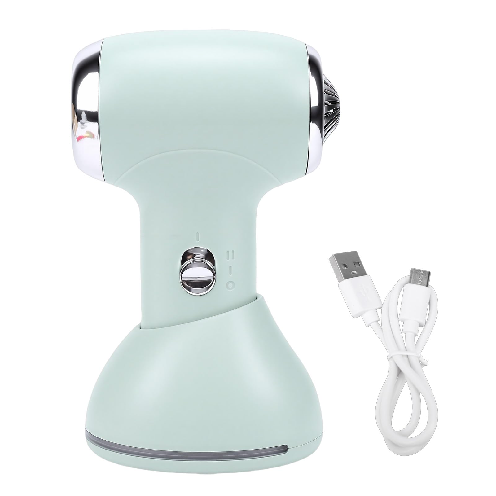 Asixxsix Secador de Pelo Inalámbrico para bebé, Secador de Pelo Portátil Recargable para Niños con Base de Carga, Flujo de Aire Suave y Silencioso, Baja Temperatura Segura para Pieles (estilo 1)