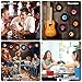 Valdivia Funny Retro Vinyl Record Coasters with Player, 6 Pcs Music Coasters for Drinks, Bars, Party, Birthday Gifts for Music Lovers, Home Decor Housewarming and White Elephant Gifts Ideas