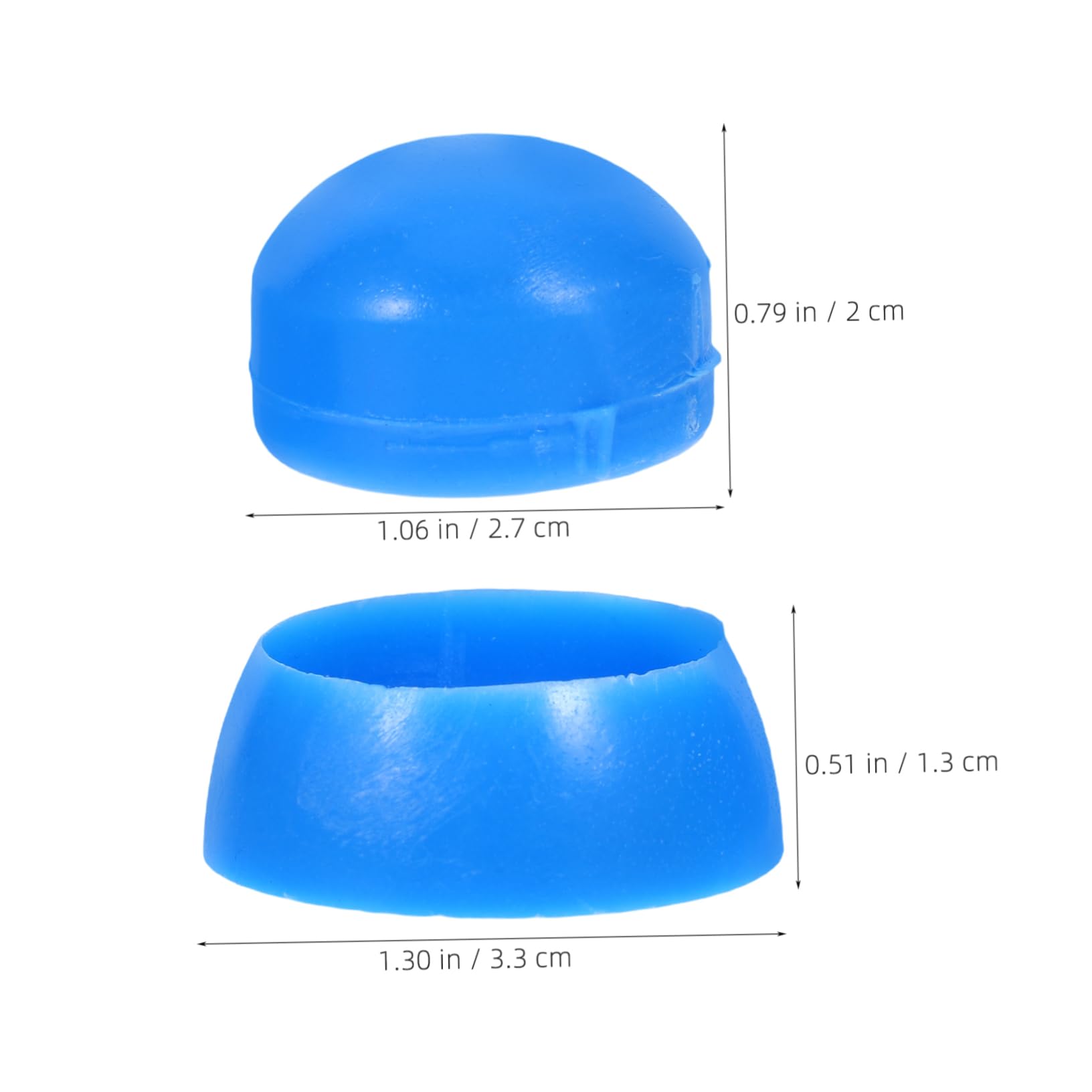 TOYANDONA 10pcs Plastic Nut Caps for Playground Equipment Durable Screw Bolt Covers for Outdoor Safety Parks and Backyards Easy Installation Long Lasting Protection