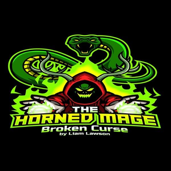 Cover art for Broken Curse: A New Adult Urban Fantasy Harem Adventure (The Horned Mage, Book 1)