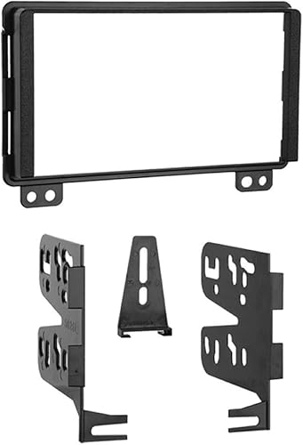 Metra 95-5026 - Kit de instalaciĂłn doble DIN para vehĂculos Ford 2001 Lincoln y Mercury seleccionados color negro Metra 95-5026 - Kit de instalaciĂłn doble DIN para vehĂculos Ford 2001 Lincoln y Mercury seleccionados color negro