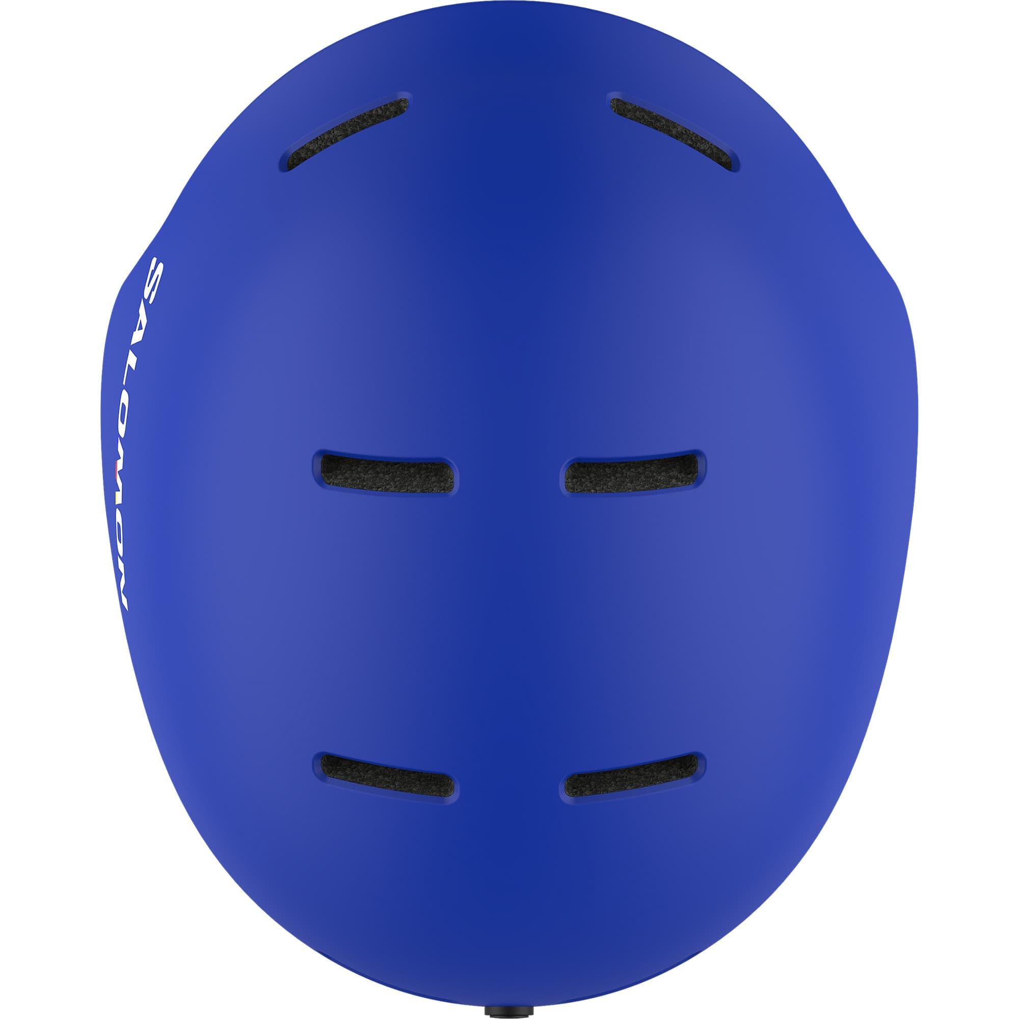 Salomon Orka Casque de Ski pour Enfant, Idéal pour Le Ski et Le Snowboard, Bleu, KS 4953