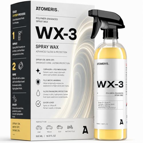 Atomeris WX-3 Spray Wax para Autos 500 ml miniatura 1