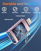Zestiq Lightning auf USB Adapter 2-Pack, Lightning-Stecker auf USB-Buchse OTG-Kabel-Dongle für iPhone 14 13 12 11 Pro Max/iPad, USB-auf-Lightning-Adapter unterstützt USB-Stick, Kamera, Kartenleser – Ansicht 9