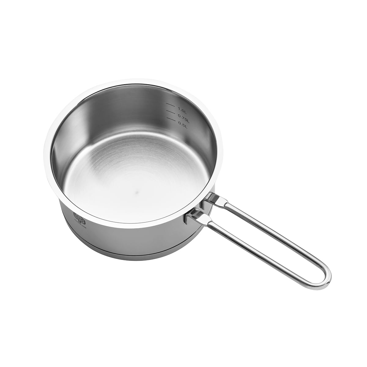 Schulte-Ufer Stieltopf Wega, Edelstahl, 64026-16, Silber