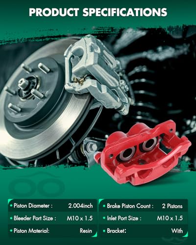 Image of SCITOO Front Rear Brake Calipers With Bracket 18-B4728 18-B4729 18-B4726 18-B4727 Compatible For Chevrolet For Astro 2003-2005,For Chevrolet For Silverado 1500 1999-2002