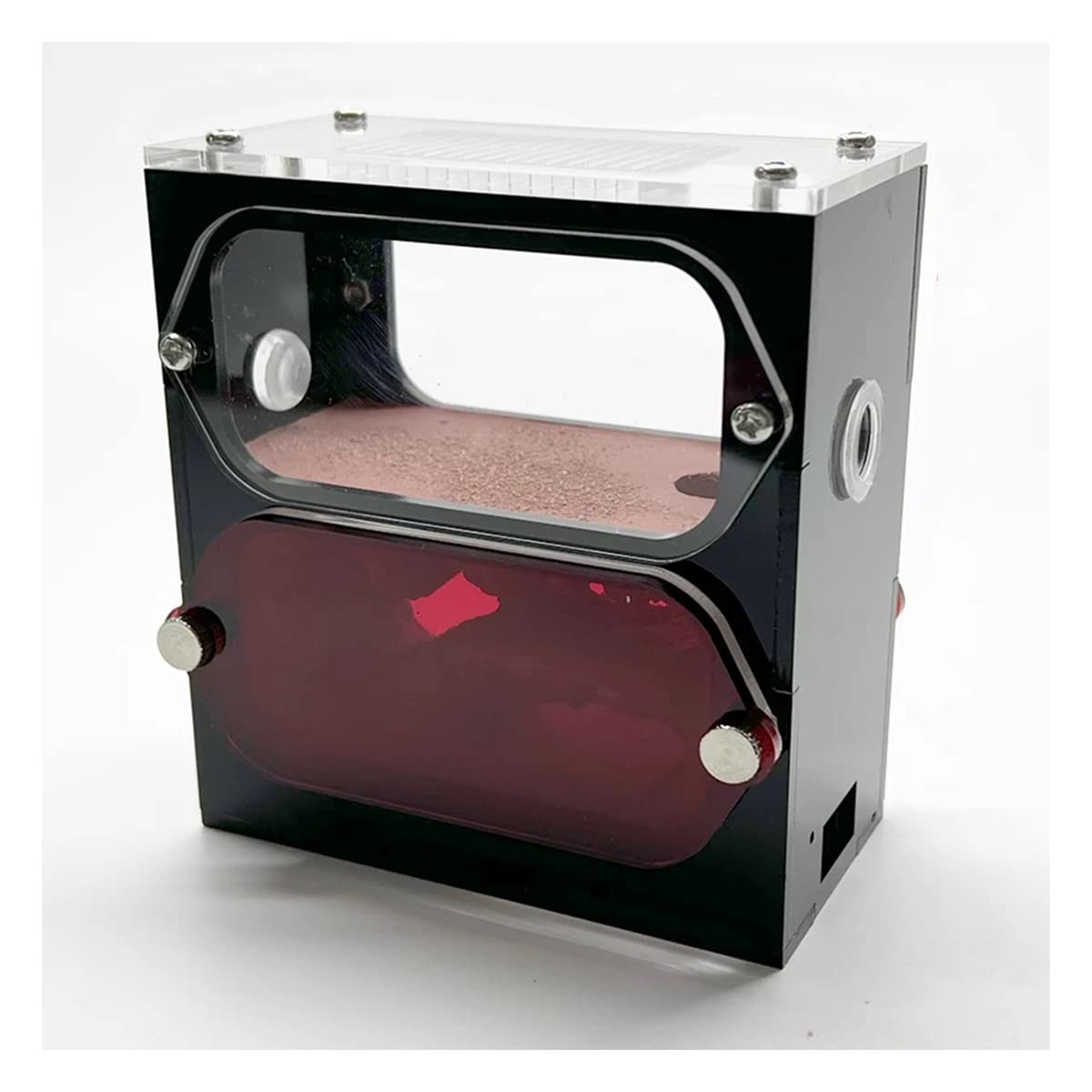 Kxcr Concrete Ant Nest Farm, Acrylic Ant Castle Ant Formicarium Acrylic Habitat Ant House Box Ant Workshop Kit Ant Feeding Villa Science Experiment