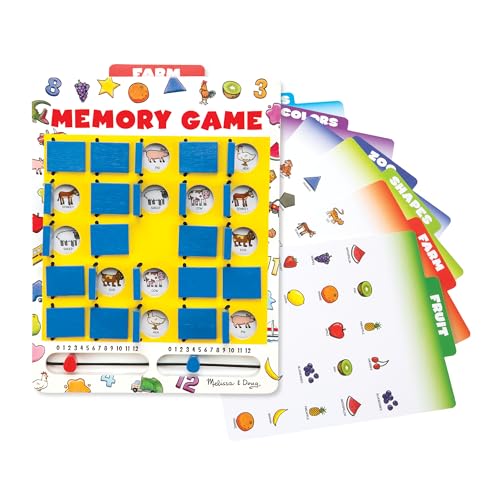 Melissa & Doug Flip to Win Travel Memory Game -