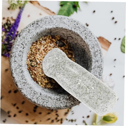Pestle de piedra para ajo utensilio de cocina de 8 pulgadas miniatura 5