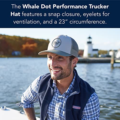 Image of vineyard vines Whale Dot Performance Trucker