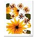 Sunflower Cosmos by Kathie McCurdy, 26x32-Inch Canvas Wall Art