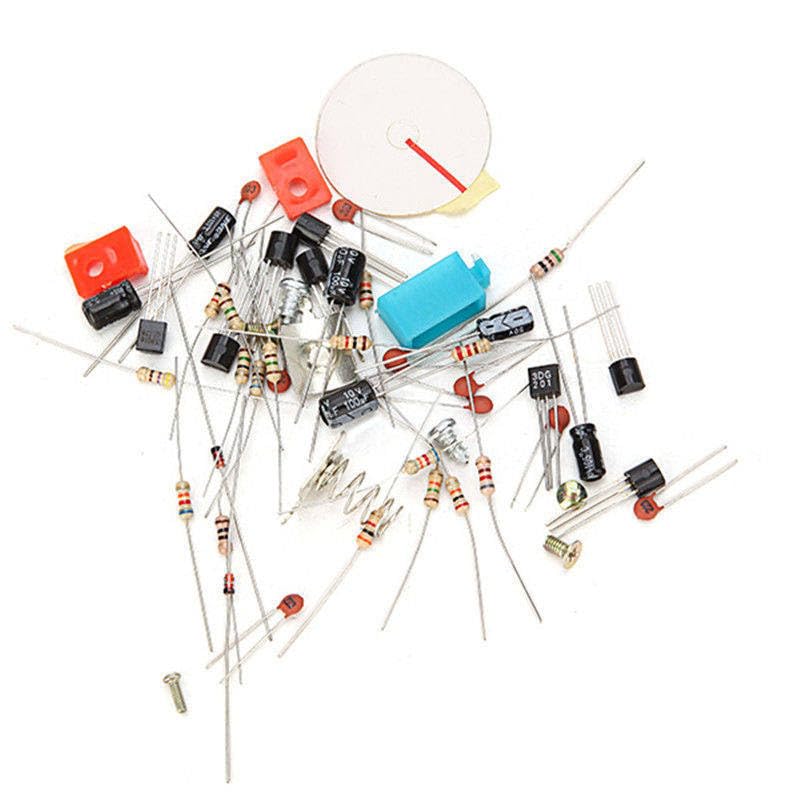 Generic DIY 8 Tube Radio Kit - 145 x 75 x 35mm - SW, AM, FM - No Instructions - Requires Assembly