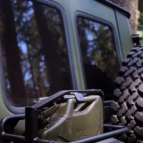 Image of Oxid7 5 Litre Green Metal Fuel Can with Bayonet Cap | Suitable for Petrol, Diesel and Bioethanol | 5 Litre Petrol Can with UN Approval and Tested