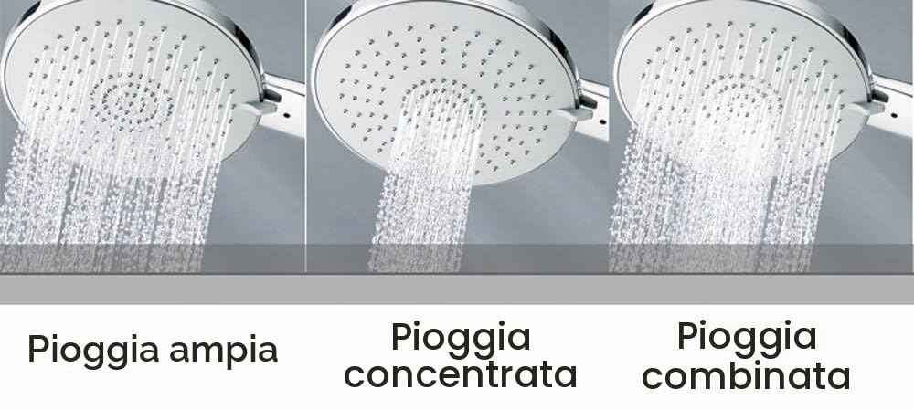 Bossini B00168030 Mixa Fitair 140 - Doccetta a mano