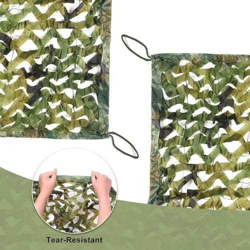 Filet de camouflage double couche ultra résistant pour l'affût - 4