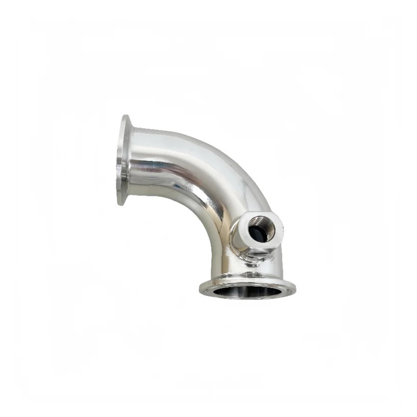 Curvatura del tubo a tre morsetti da 1,5/2 pollici a 90 con raccordo for a gomito filettatura femmina 1/4"(2inchOD64mm)