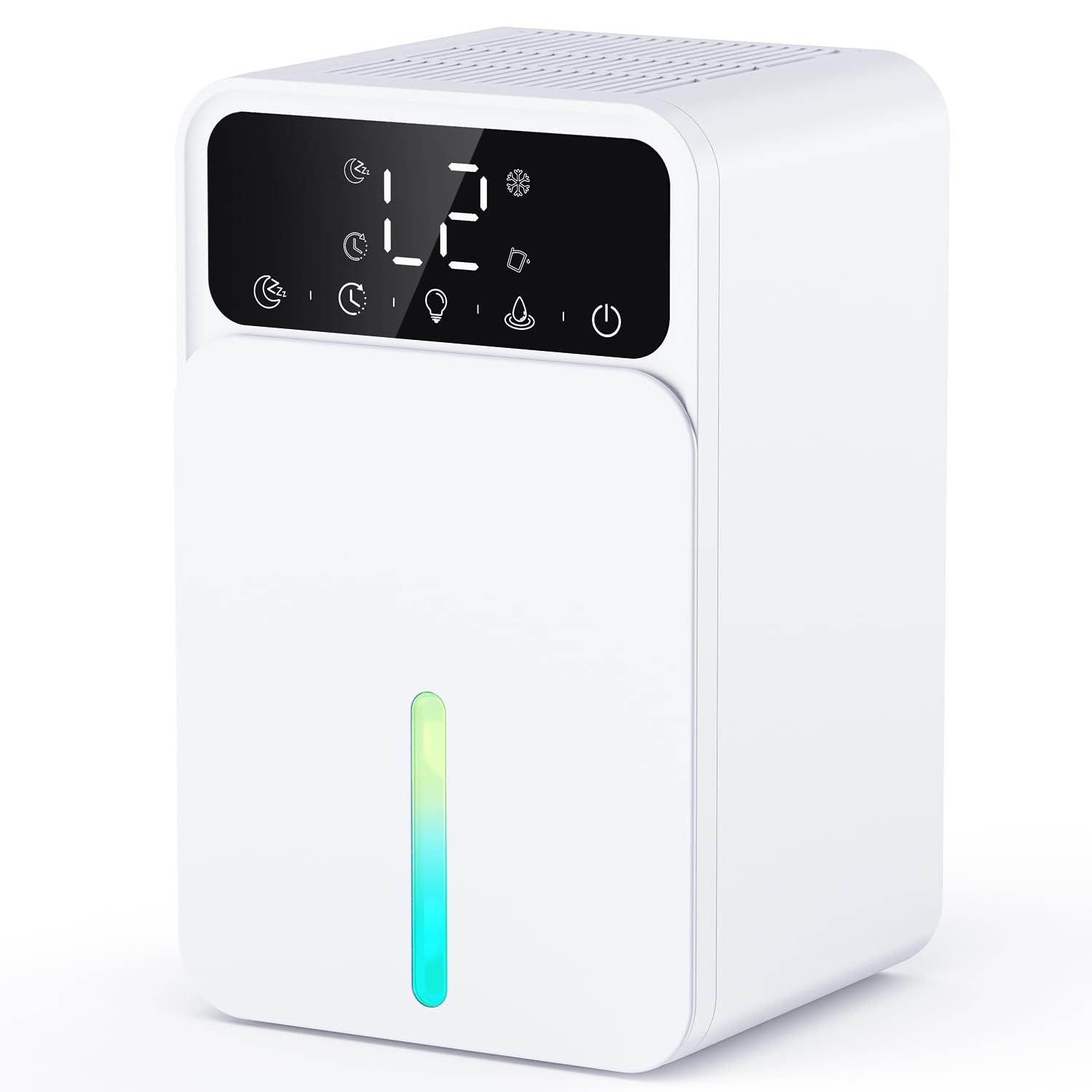 Deumidificatore Silenzioso Per Casa 800ml – Compatto Con Luce Notte E Scarico Continuo - 2