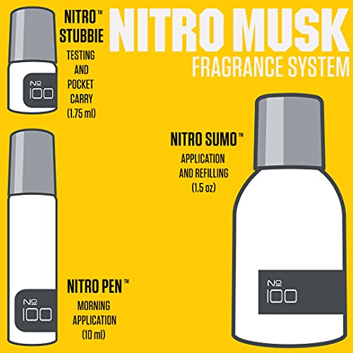 Original Nitro Musk Version Of A&F Fierce, No. 107, 1.5Oz Of Pure Concentrated Oil Cologne, Cologne For Men, Ingeniously Crafted Using The Finest Ingredients By Musk & Hustle In The U.s. #TOP2