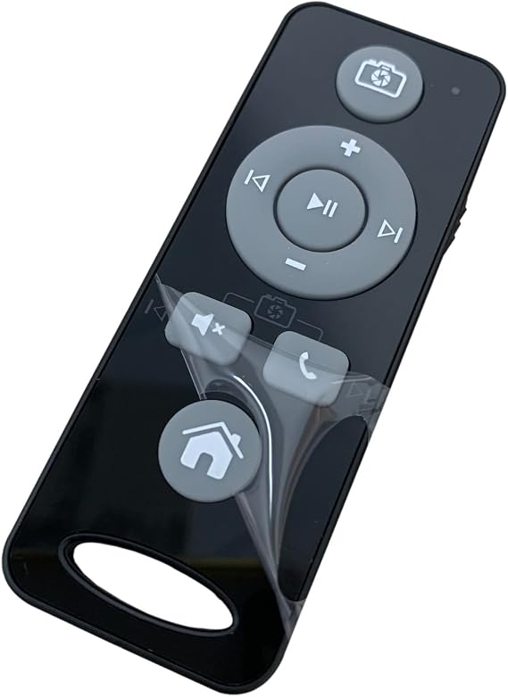 BT Multimedia Music Player Remote Control Pause Playback Next Pre-Track Volume Up/Down Mute for iOS iPhone iPad Android System Smartphones Tablet Devices Sony FiiO Player and More