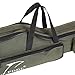 KUYYFDS Outdoor Fishing Bag 51.18 Inch Portable Fishing Rod Carrier 2 Layer Fishing Pole Tools Storage Bag Gear Tackle Carrier Summer Sports Accessories