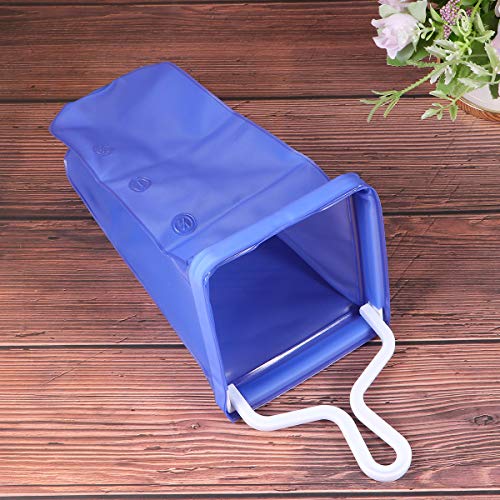 Saco de PVC Enema Saco de irrigacao enteral irrigador flexivel Tratamento de enema de agua azul