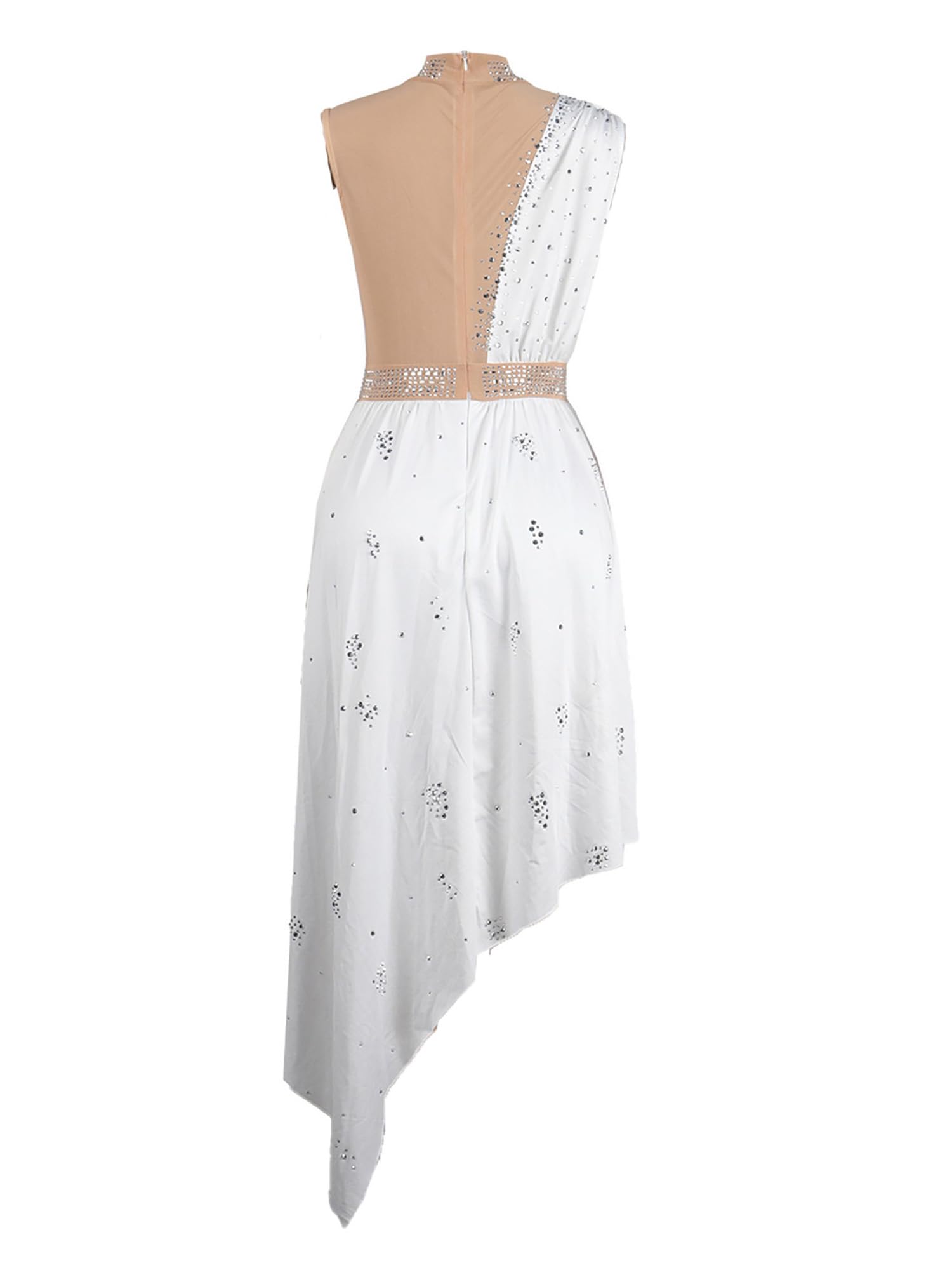 Aislor Femme Sans Manches Combinaisons Pour Fête Boîte Nuit Shorts Ajustés En Mesh Avec Paillettes Tenue Nuit Sans Manches Été