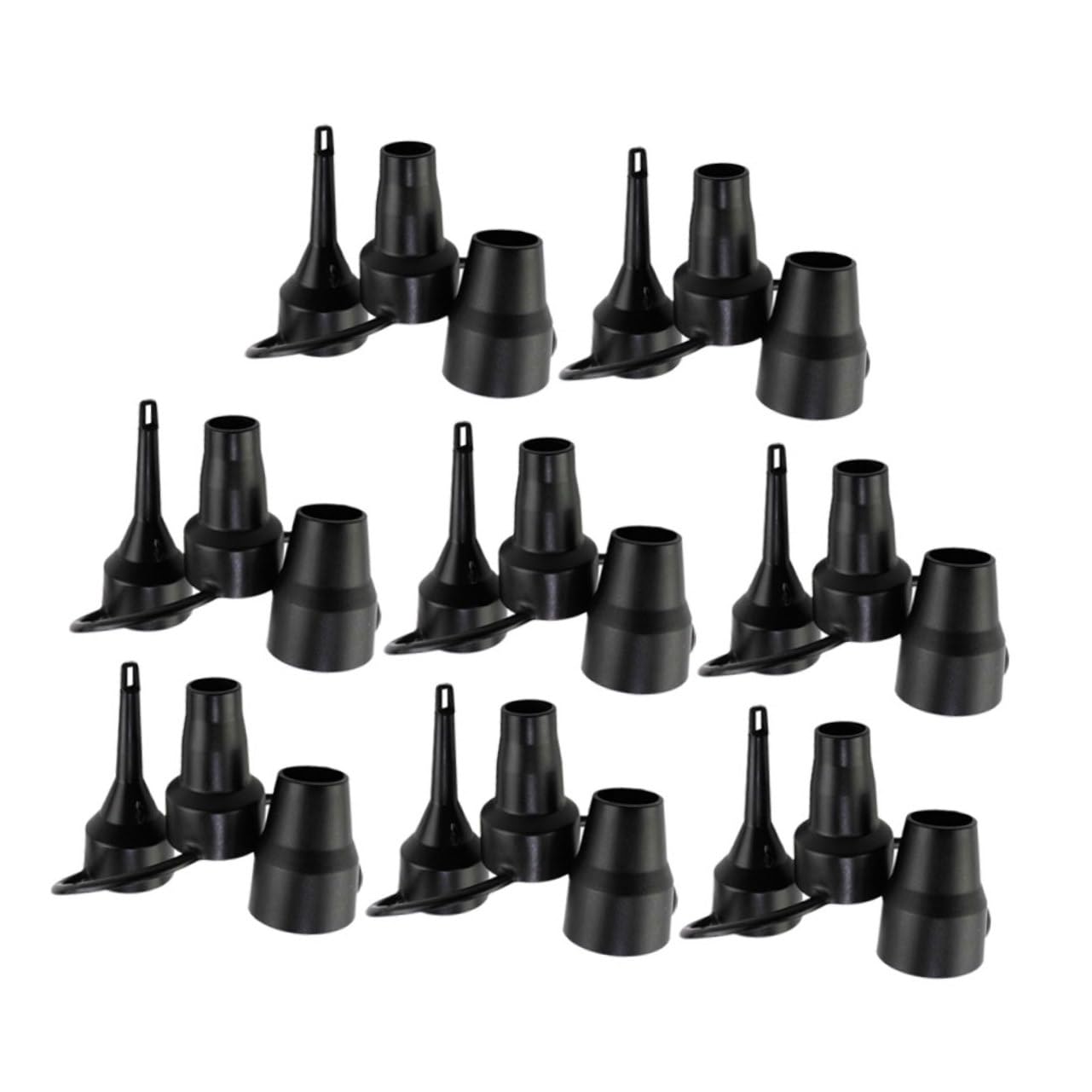 Mipcase 40 Pz ugello della pompa dell'aria Ugello di ricambio ugelli della pompa del letto d'aria raccordi per compressori d'aria ugelli di ricambio ugelli della pompa gonfiabile AbS