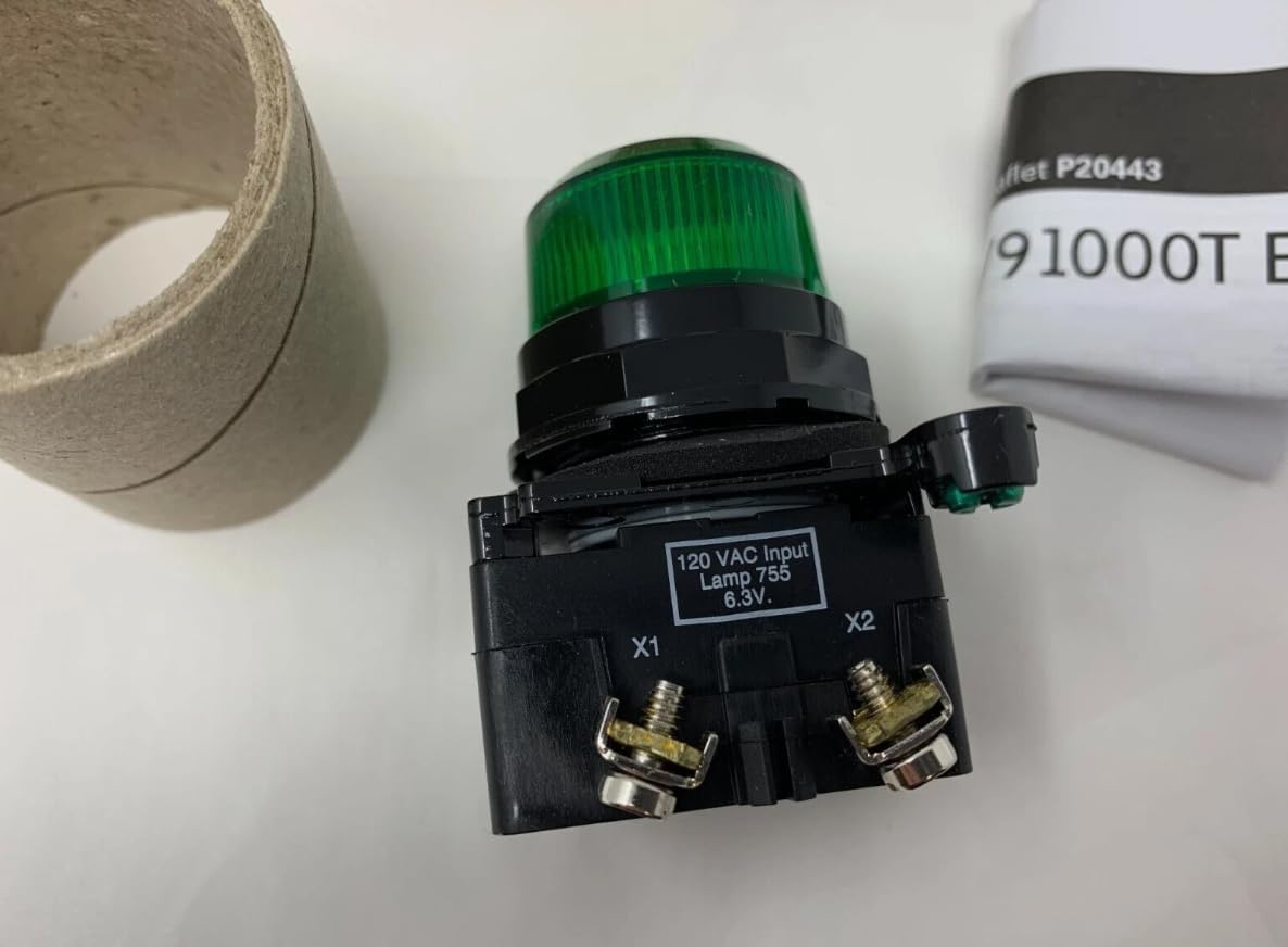 E34TB120LGP06 Corrosion Resist Indicator Light 6/12V LED Bulb 120V Green
