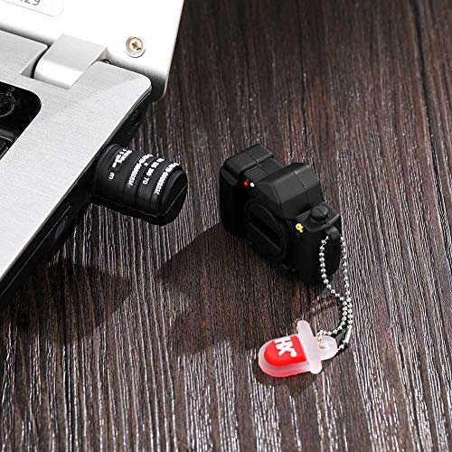 HX USB Flash Drive , 8GB / 16GB / 32GB Novelty Cute Camera Shape USB 2.0 Flash Drive Data Storage USB Memory Stick Pendrive Thumb Stick - Image 4