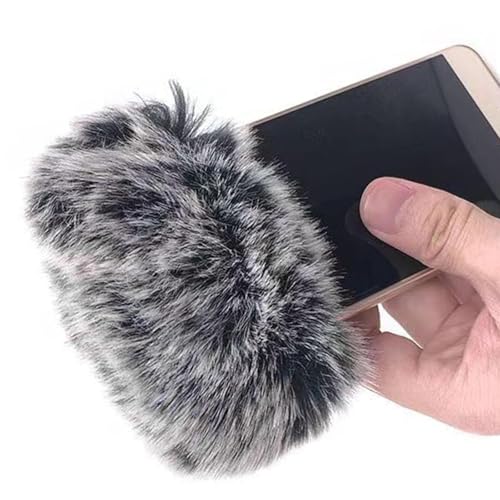 Colaxi Phone Windshield Phone Windjammer Lightweight Portable Convenient Use Smartphone Cover Wind Screen for Indoor Outdoor, with Opening